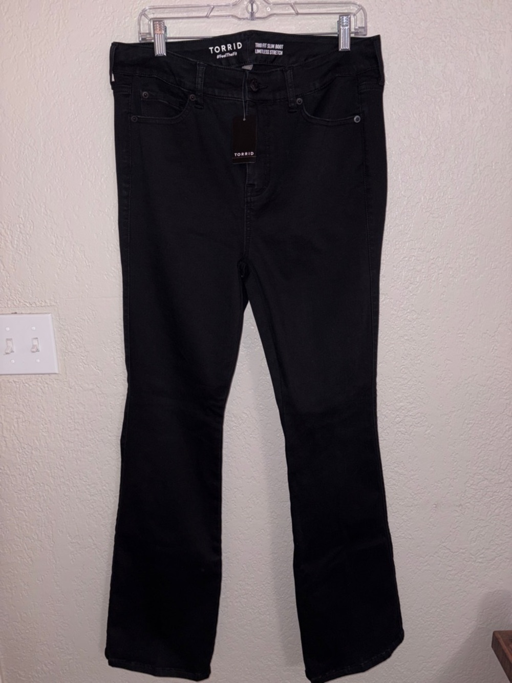 #T990 - NWT Torrid Trio High Rise Jean - 10-14 Tall